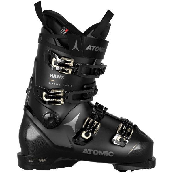Atomic Hawx Prime 105 S W GW Ski Boots, Color: Black/Gold, Size: 22/22.5