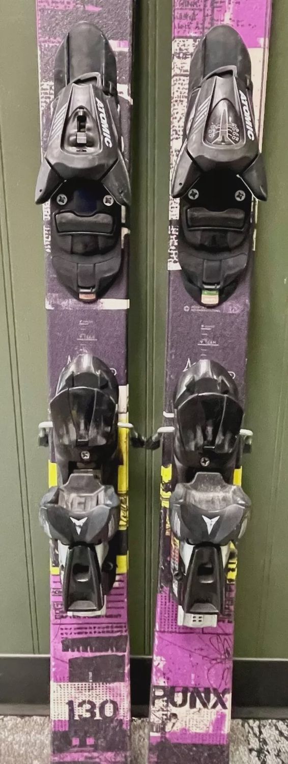 Used Atomic Punx Ski w/ Bindings included