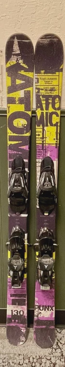 Used Atomic Punx Ski w/ Bindings included