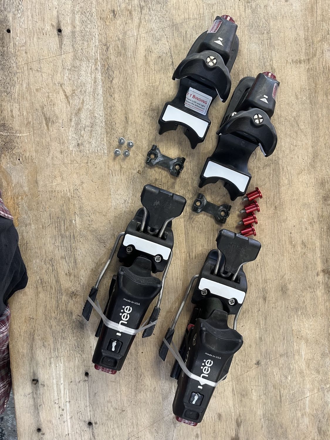 Used Knee Bindings - 80mm