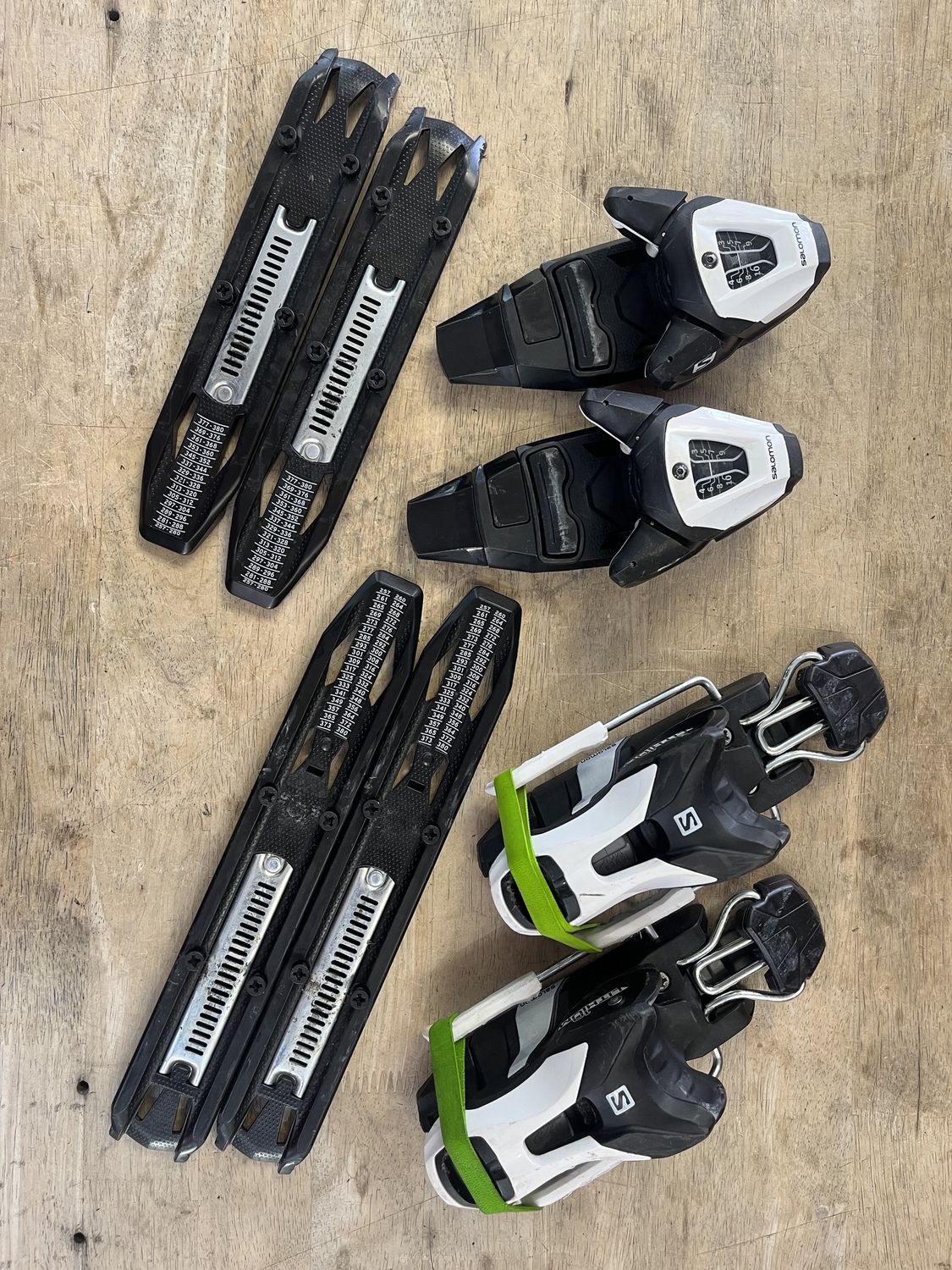 Used Salomon Lithium 10 Demo Bindings