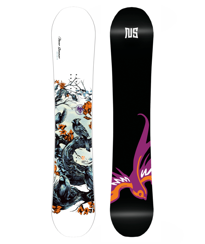 Never Summer Infinity Snowboard, Length: 142