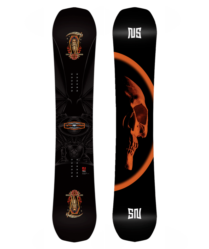 Never Summer Easy Rider Snowboard, Length: 148