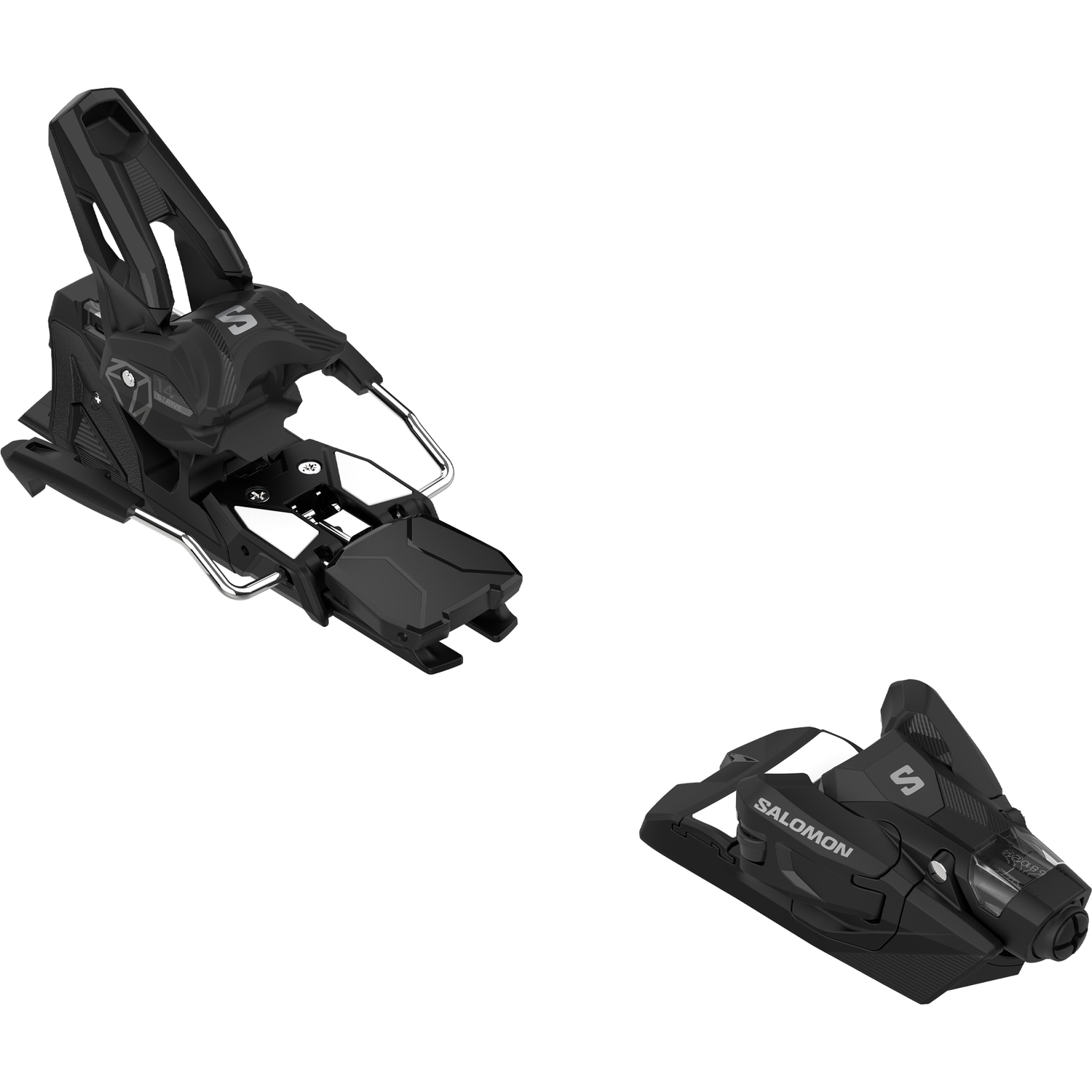 Salomon Strive 14 GW Bindings, BRAKE WIDTH: D100, Color: Black/Silver