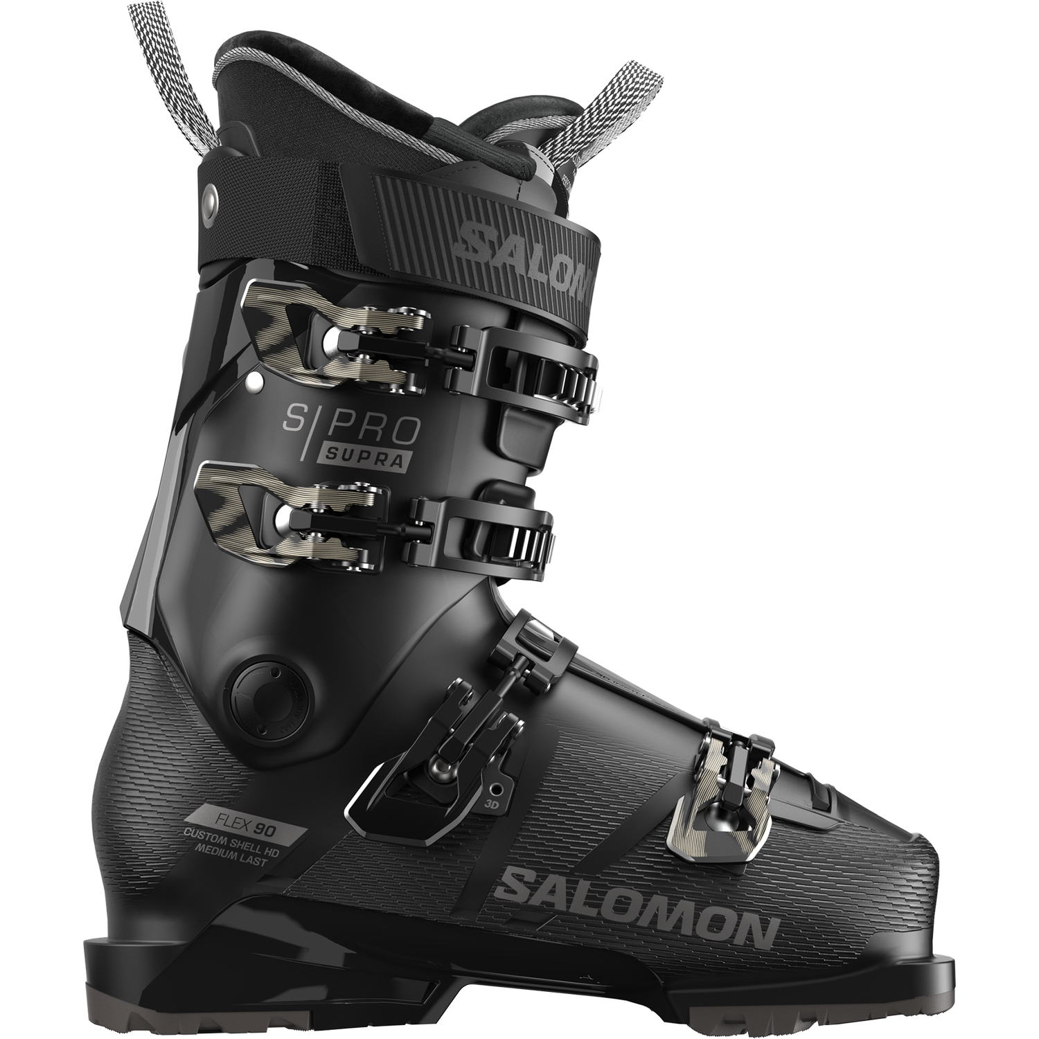 Salomon S/PRO SUPRA 90 W GW Ski Boots, Color: Black/L B, Size: 22/22.5