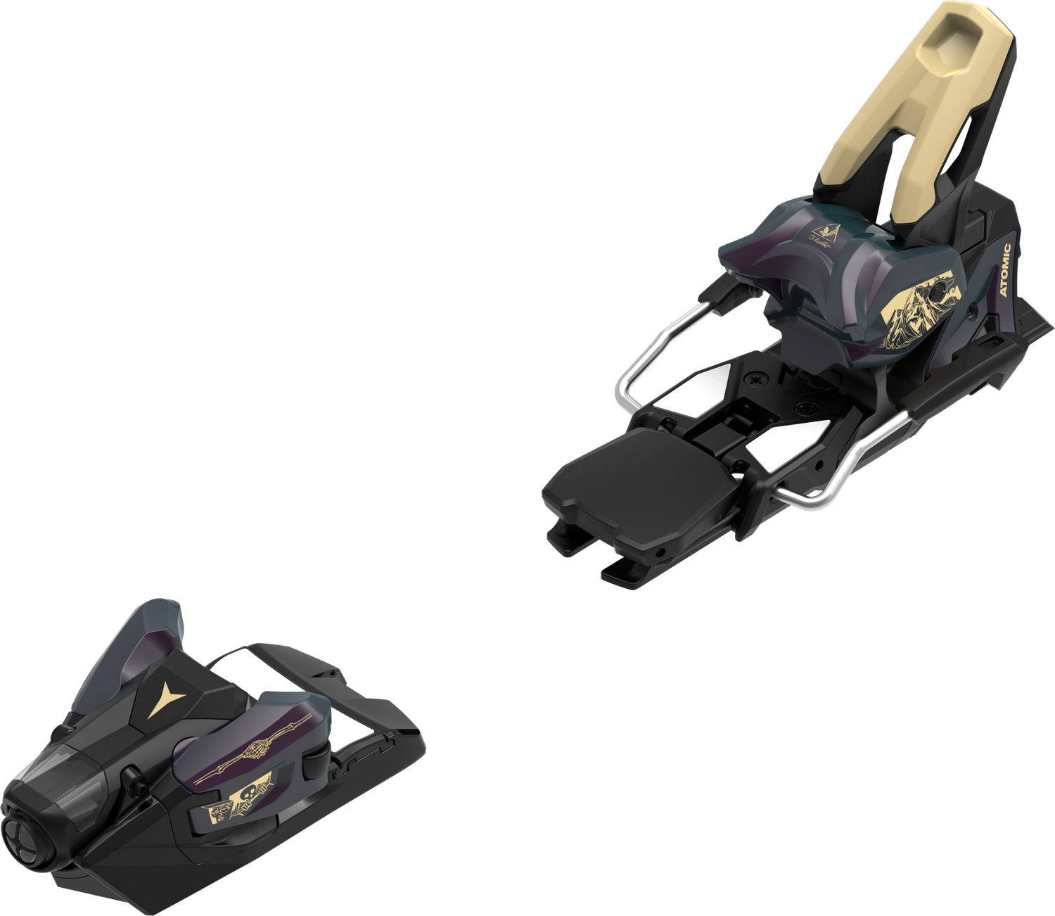 Atomic Strive 14 GW Ski Bindings, BRAKE WIDTH: 90, Color: Bent Chetler