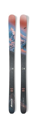 Nordica Santa Ana 87 Skis, Color: Coral/Blue/Black, Size: 150