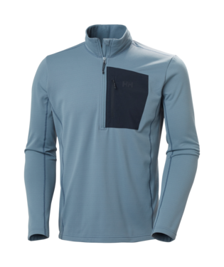 Helly Hansen Versalite 1/2 Zip Fleece, Color: Washed Navy, Size: S