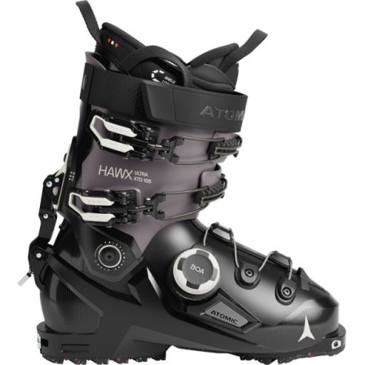Atomic HAWX ultra XTD 105 BOA W Ski Boots, Color: Black/Grey, Size: 25/25.5