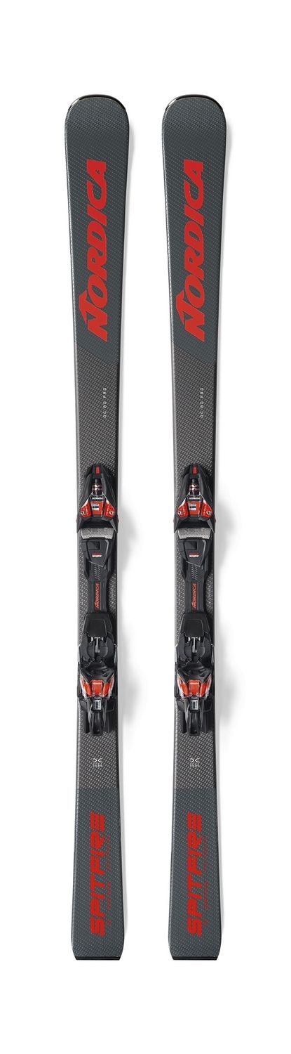 Nordica Spitfire 80 w/ Marker XCell 12 FDT Binding, Size: 168 cm