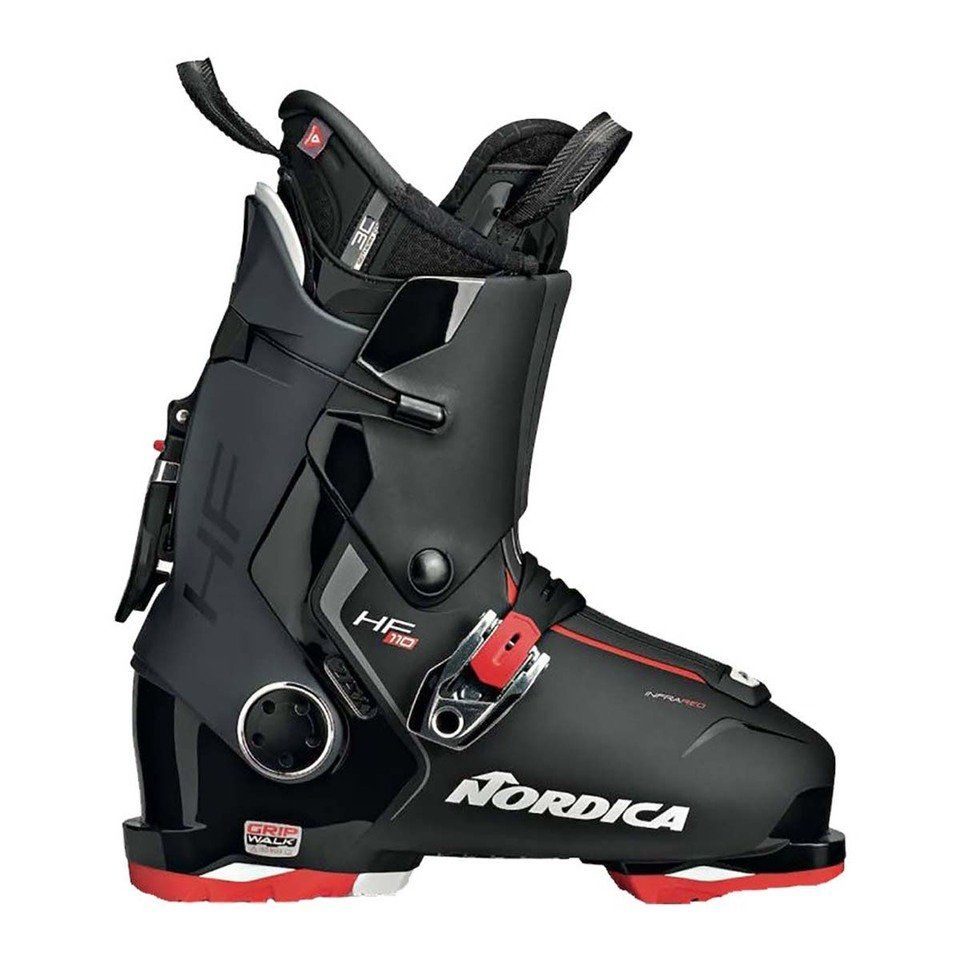 Nordica HF 110 GW Ski Boots, Color: Black/Red, Size: 25.5