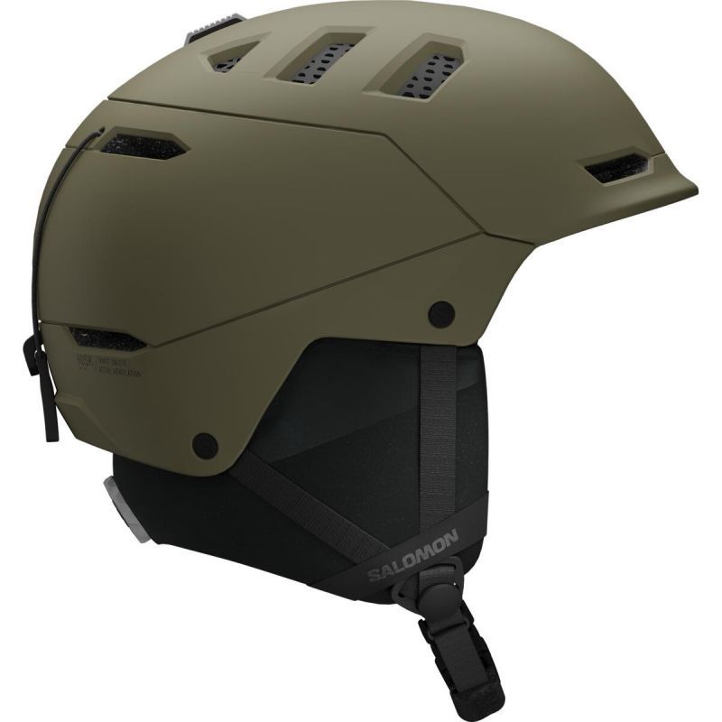 Salomon Husk Pro Helmet, Color: Olive Night, Size: L