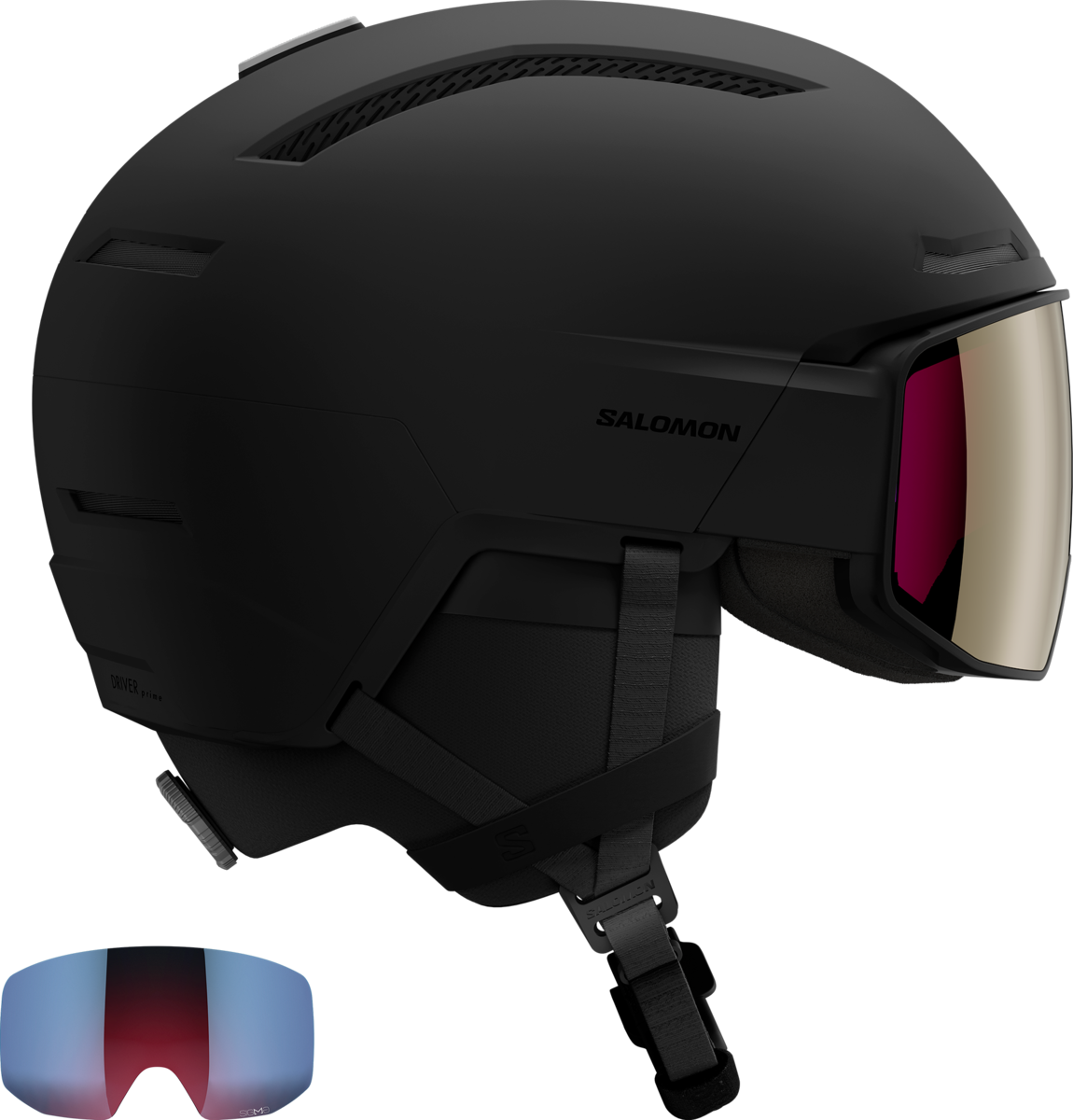 Salomon Helmet Driver Prime Sig Pl Mips, Color: Blk/S, Size: L