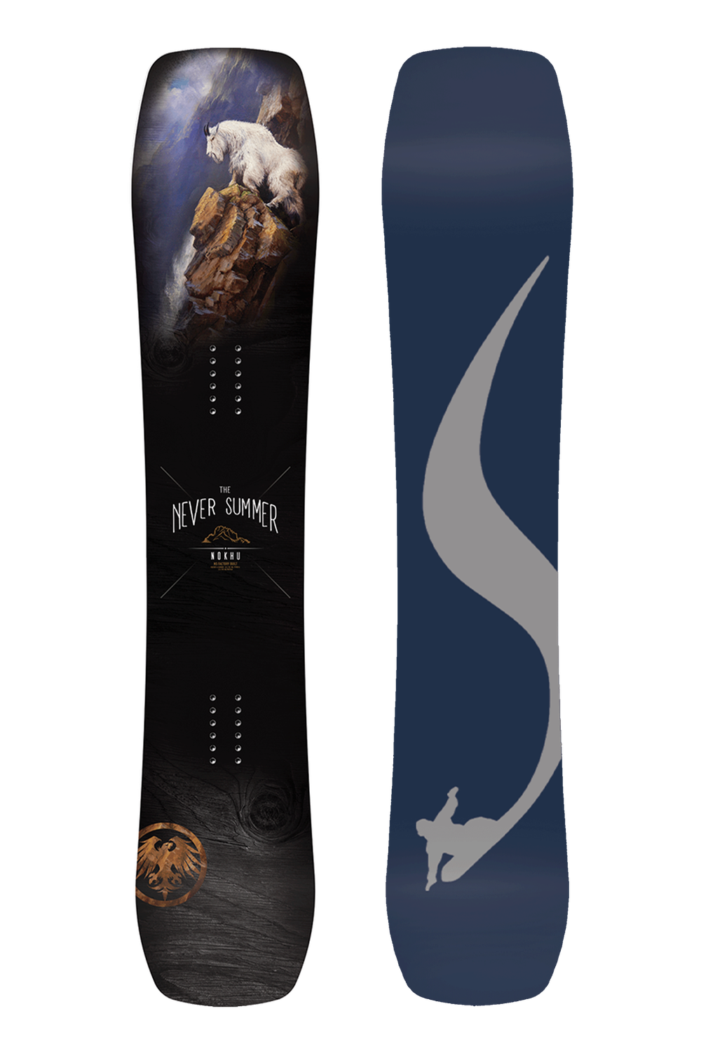 Never Summer NoKHu Men's Snowboard, Size: 152