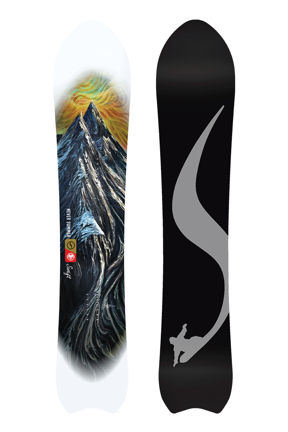 Never Summer Swift Men's Snowboard, Size: 153