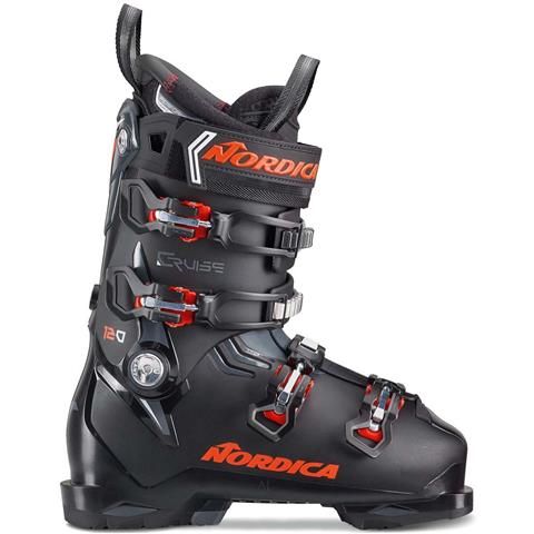 Nordica Cruise 120 Ski Boots, Color: Black/Anthracite/Red, Size: 25.5