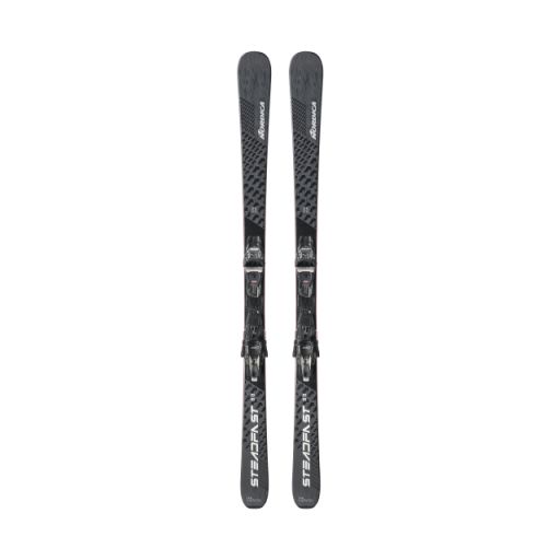 Nordica Steadfast 80 DC Skis + TP2 11 Light Bindings, Colour: black/silver, Season: fall 24, Size: 156