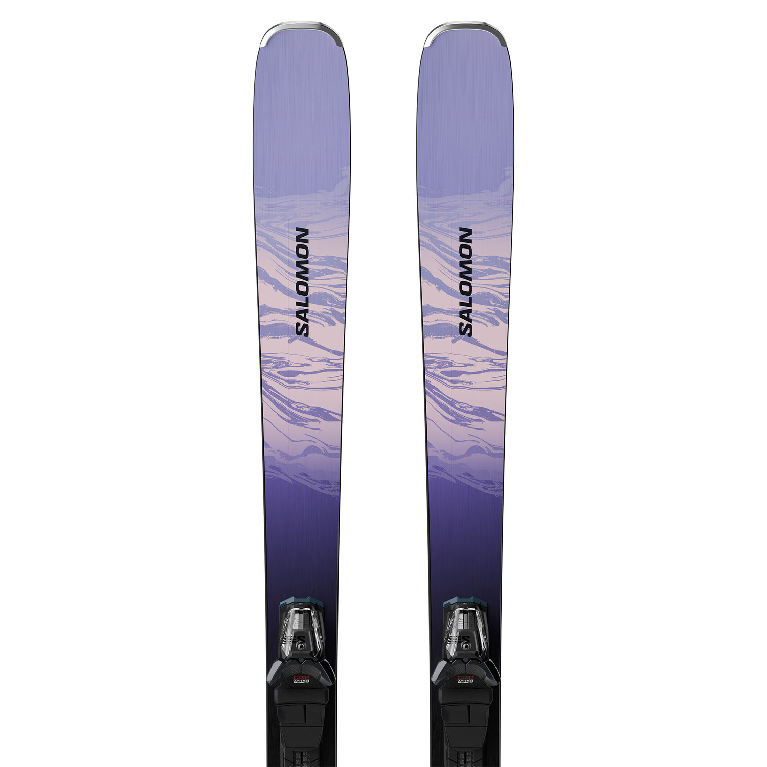 Salomon Stance W 84 Skis + M11 GW L90 Bindings 2026/27, Color: Sweet Lavender/Bleached Denim/Fairy, Size: 151