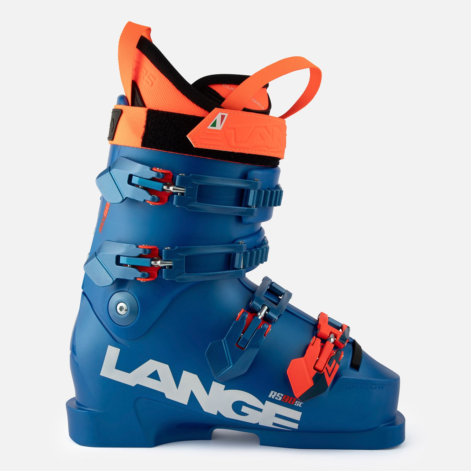 Lange RS 90 SC Ski Boots, Color: Vibrant Blue, Size: 215