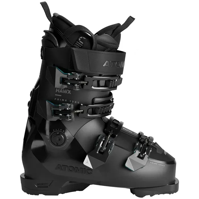 Atomic Hawx Prime 120 S Ski Boots, Color: Black/Teal, Size: 26/26.5