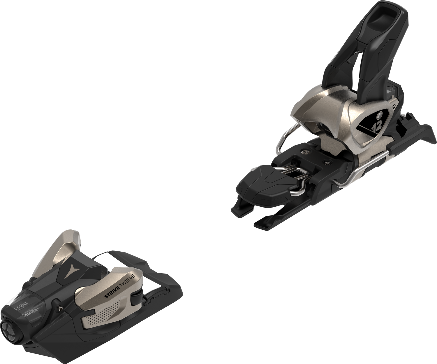 Atomic Strive 12 GW Bindings 2025/26, BRAKE WIDTH: 90mm, Color: Black/Bronze