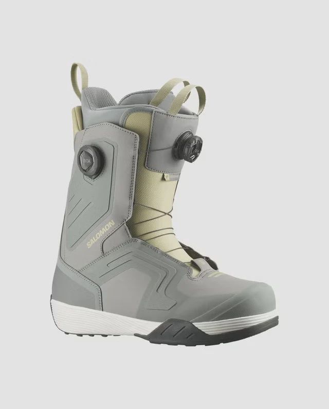 Salomon Dialogue Dual BOA Snowboard Boots, Color: Grey, Size: 26