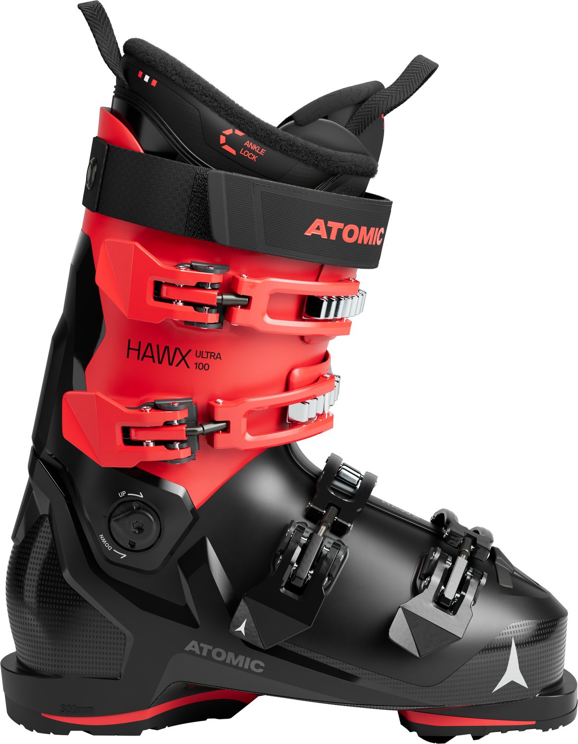 Atomic Hawx Ultra 100 Ski Boots 2026/27, Color: Black/Red, Size: 24.5