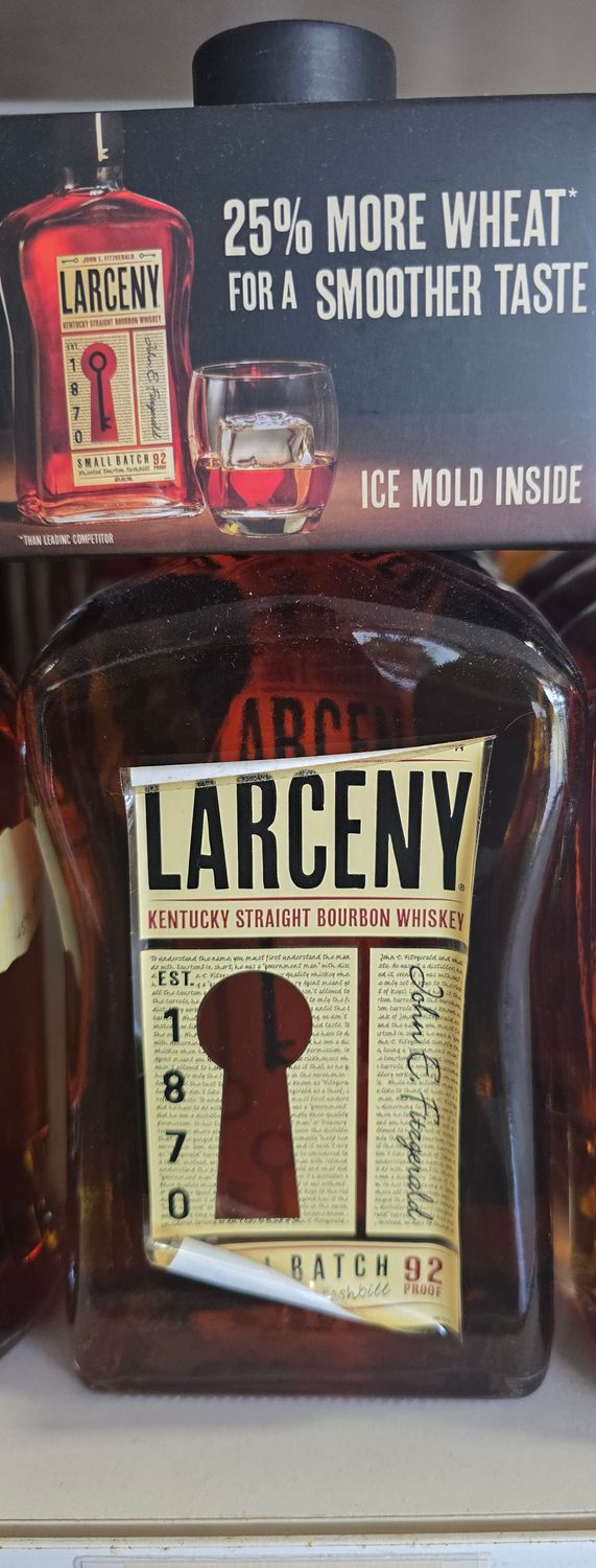 Larceny Bourbon 92W/Ice Mold 750 ML