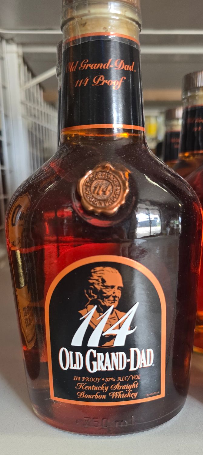 Old Grand Dad Bourbon 114 750 ML