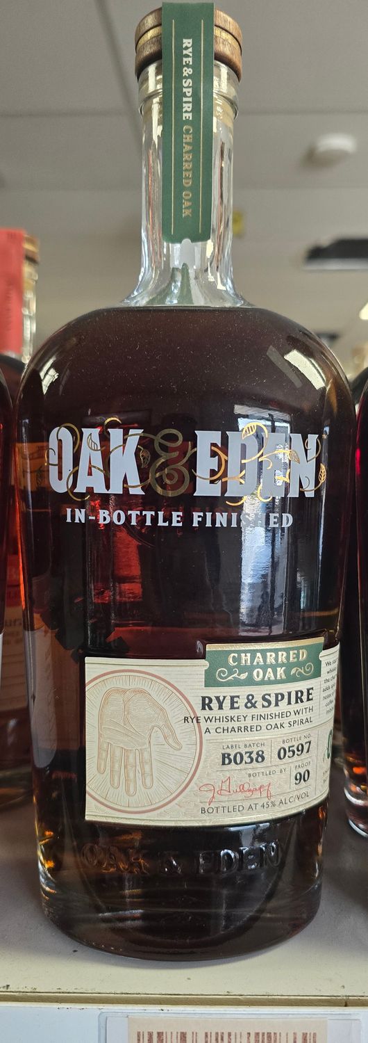 Oak And Eden Rye 750 ML