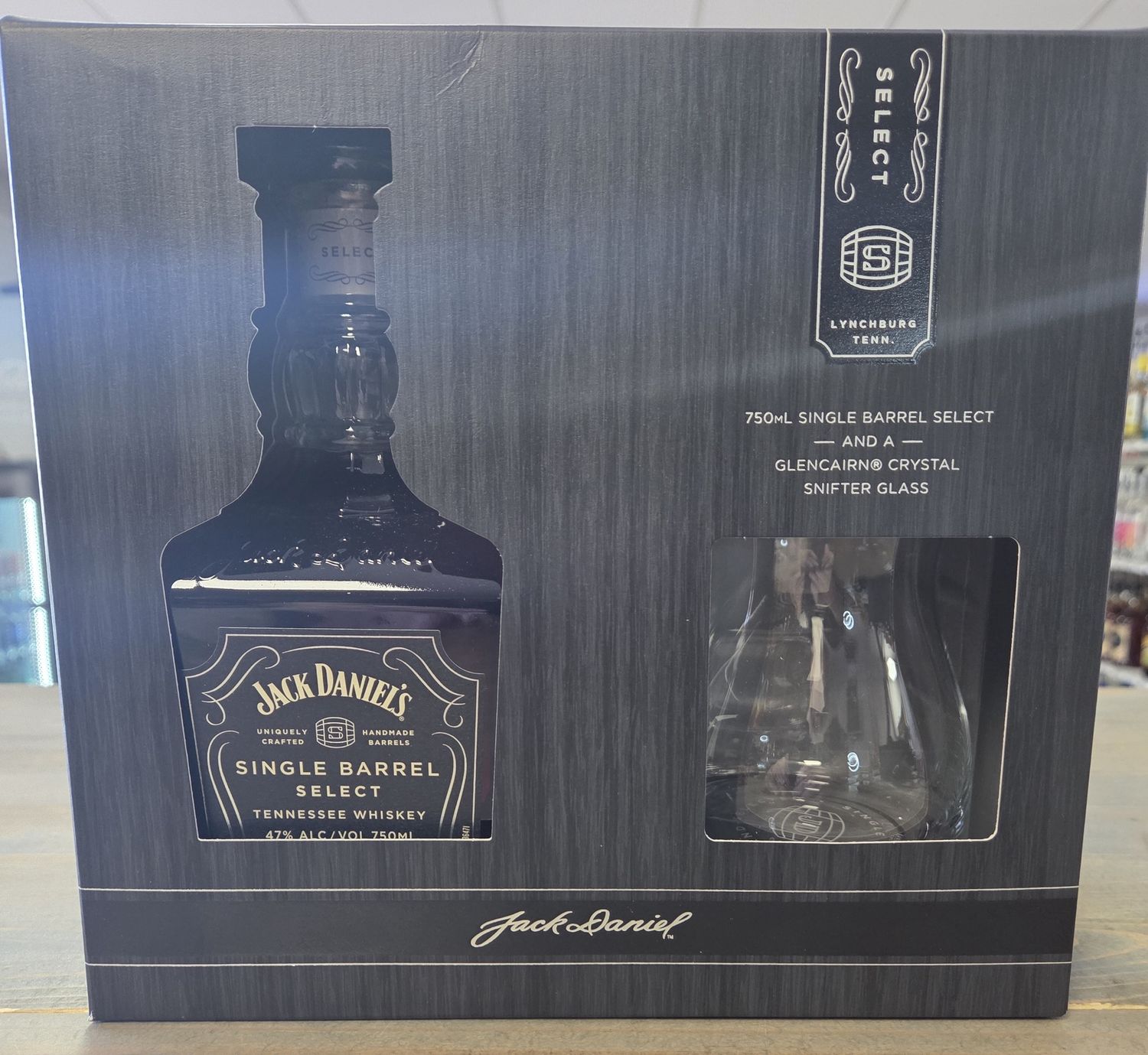 Jack Daniels Single Barrel w/ Snifter 750ml