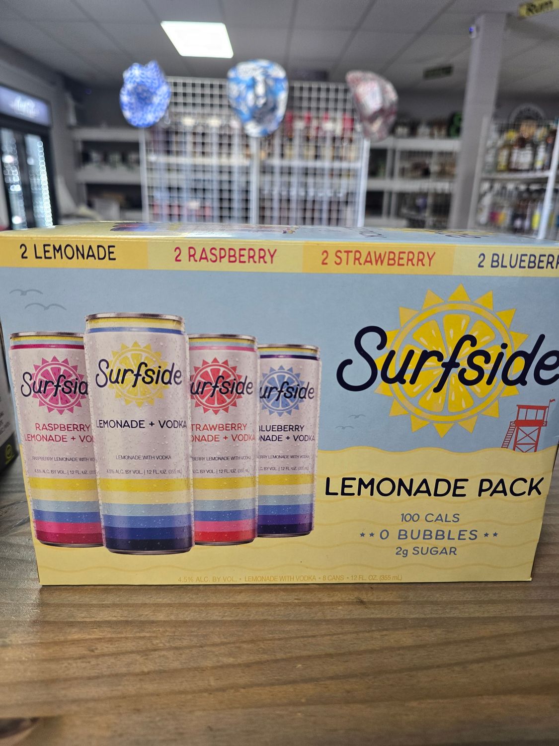 SurfSide Lemonade 8 Pack 12oz Can
