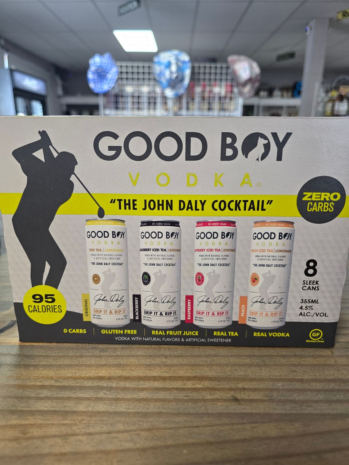 Good Boy Vodka Varitey 8 Pack