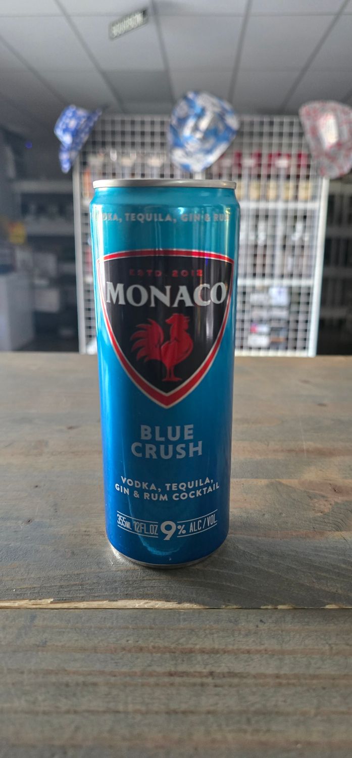 Monaco Blue Crush 12oz Can