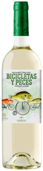 VINO BLANCO BICICLETAS Y PECES DO.VERDEJO