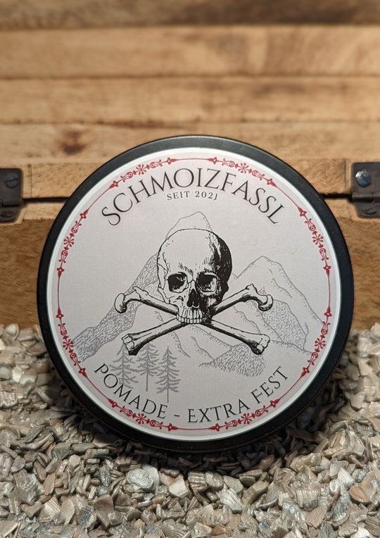 Schmoizfassl Pomade - Extra Fest