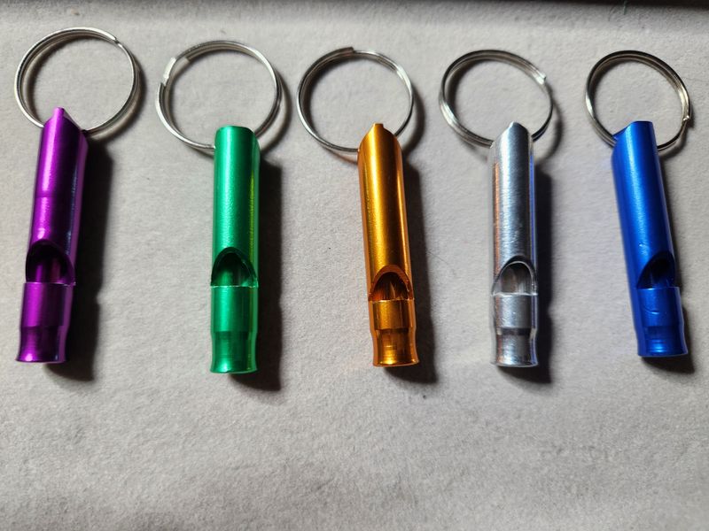 Keyring whistles