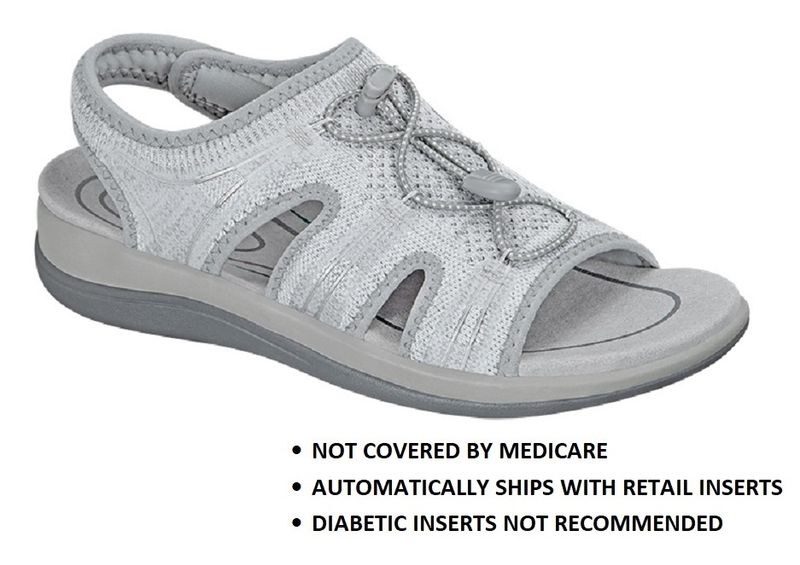 MAUI WOMEN'S SANDAL - NO-TIE HOOK & LOOP STRAP