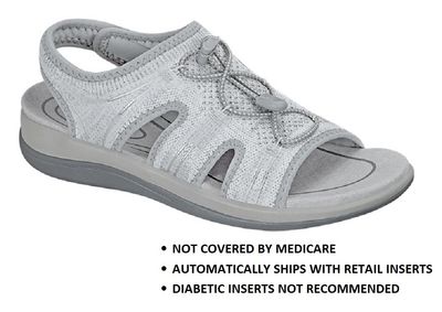 MAUI WOMEN'S SANDAL - NO-TIE HOOK & LOOP STRAP