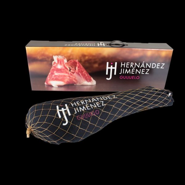 Jamón de bellota ibérico 75% raza ibérica · D.O.P. Guijuelo · Hernández Jiménez (vista 2)