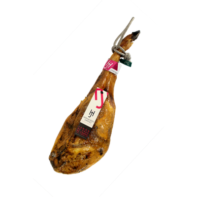 Jamón cebo de campo 50% ibérico Hernández Jiménez con vitola verde