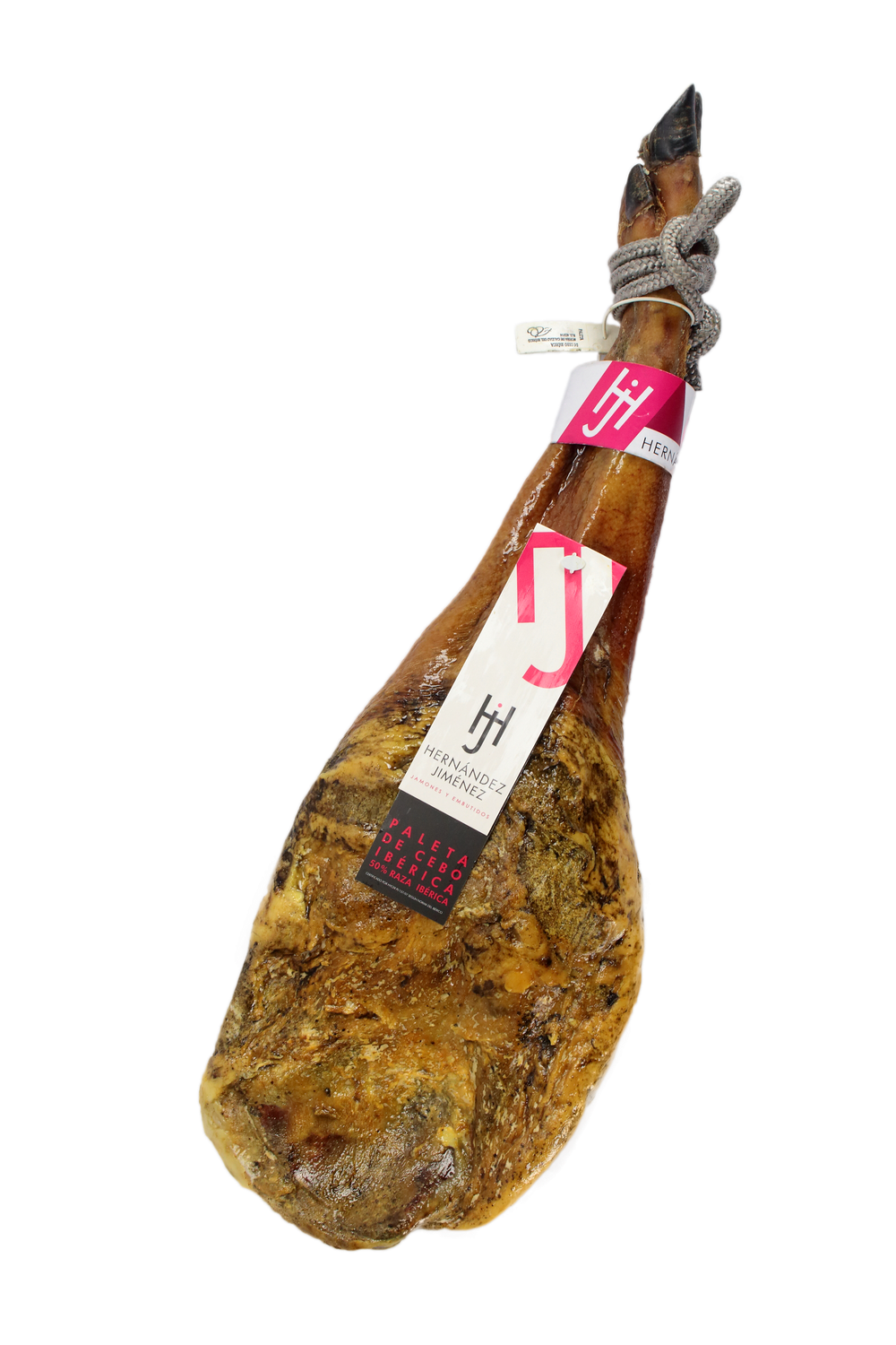 Paleta de cebo ibérica 50% raza ibérica · Hernández Jiménez · Guijuelo