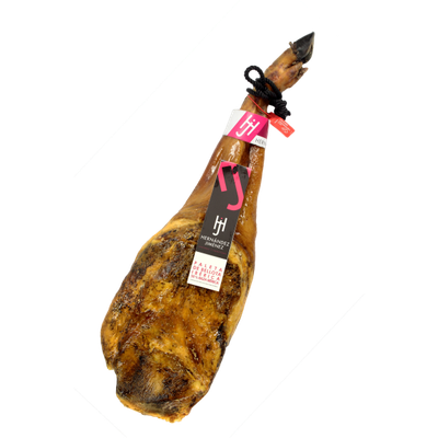 Paleta bellota 50% ibérica Hernández Jiménez con vitola roja