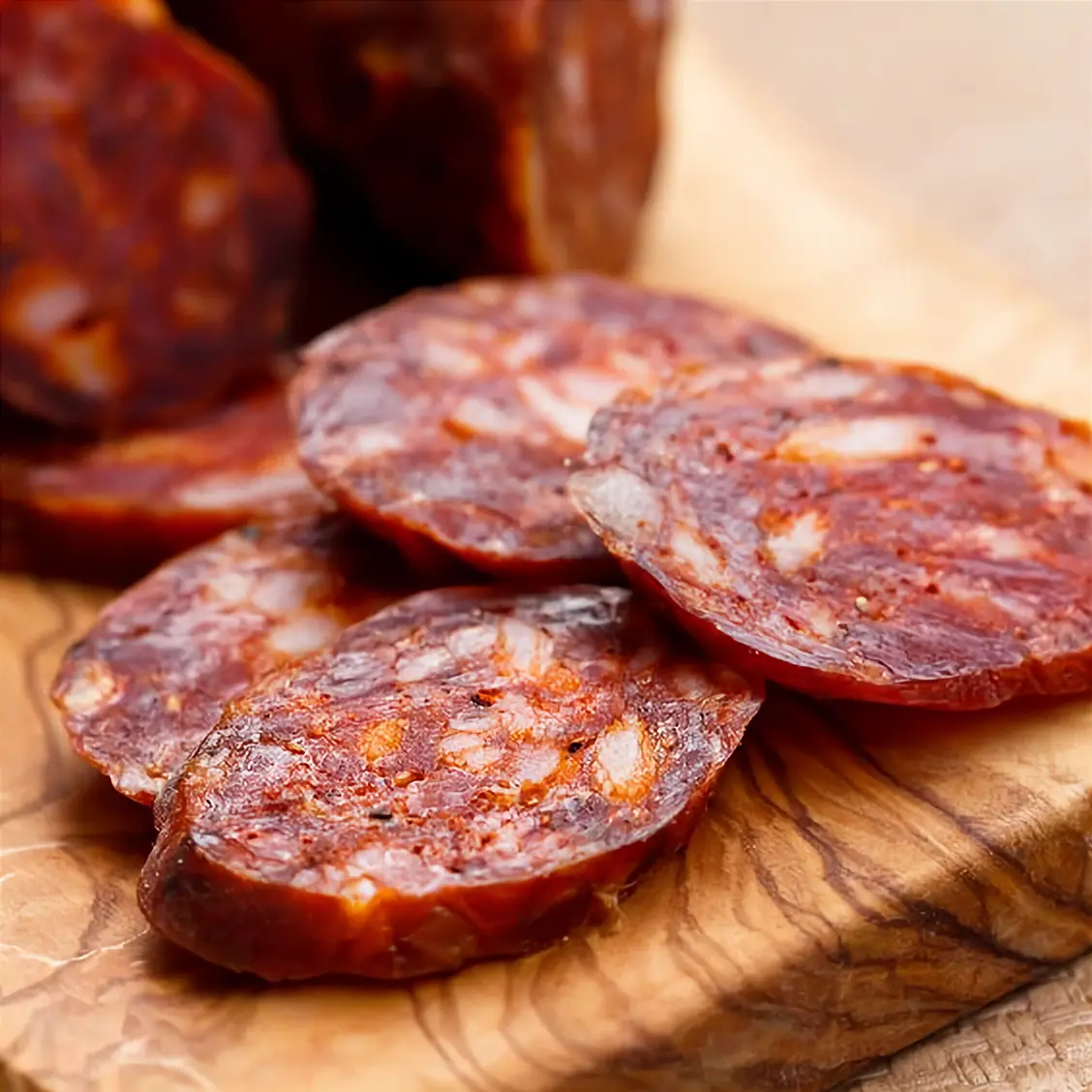 Chorizo vela ibérica de bellota Hernández Jiménez (vista 2)
