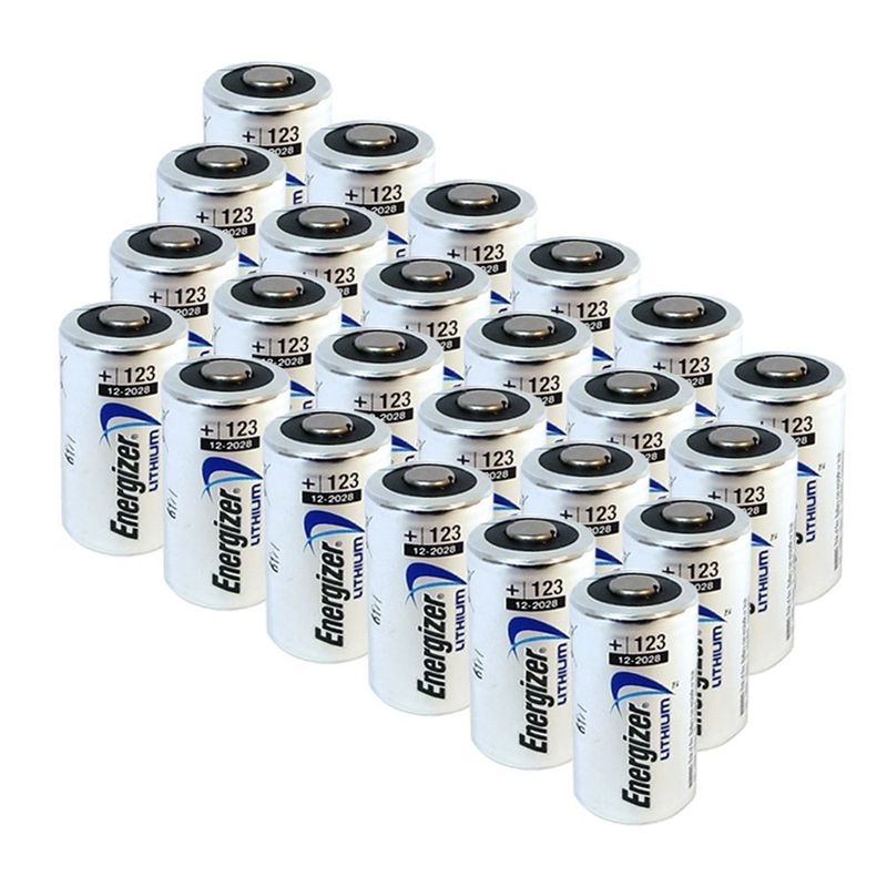 Energizer 3V lithium 123, 12pk