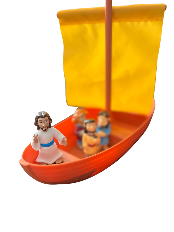 Jesus, Peter, James &amp; John in the Sailboat