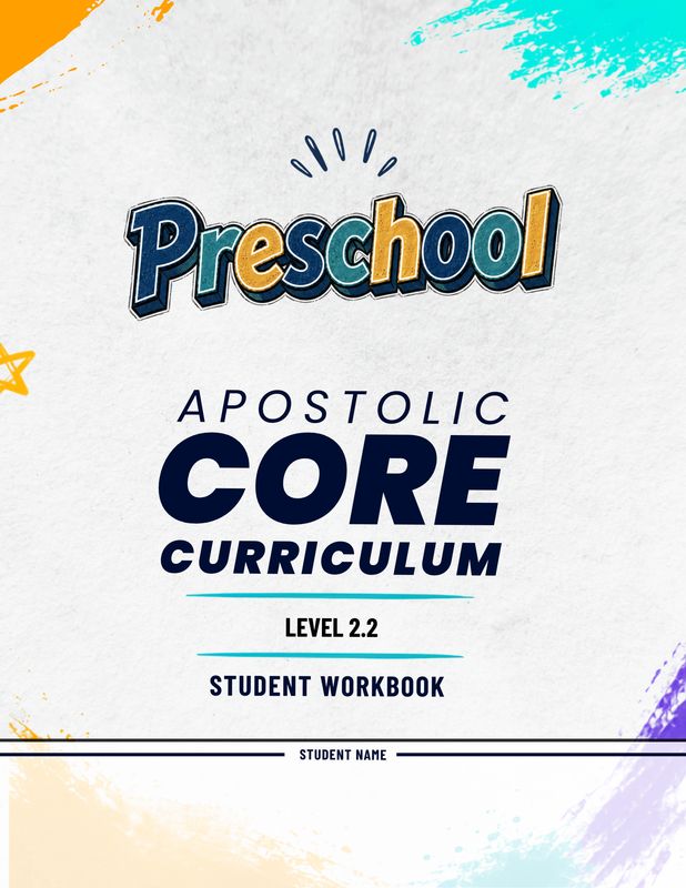 Preschool Student Workbook
