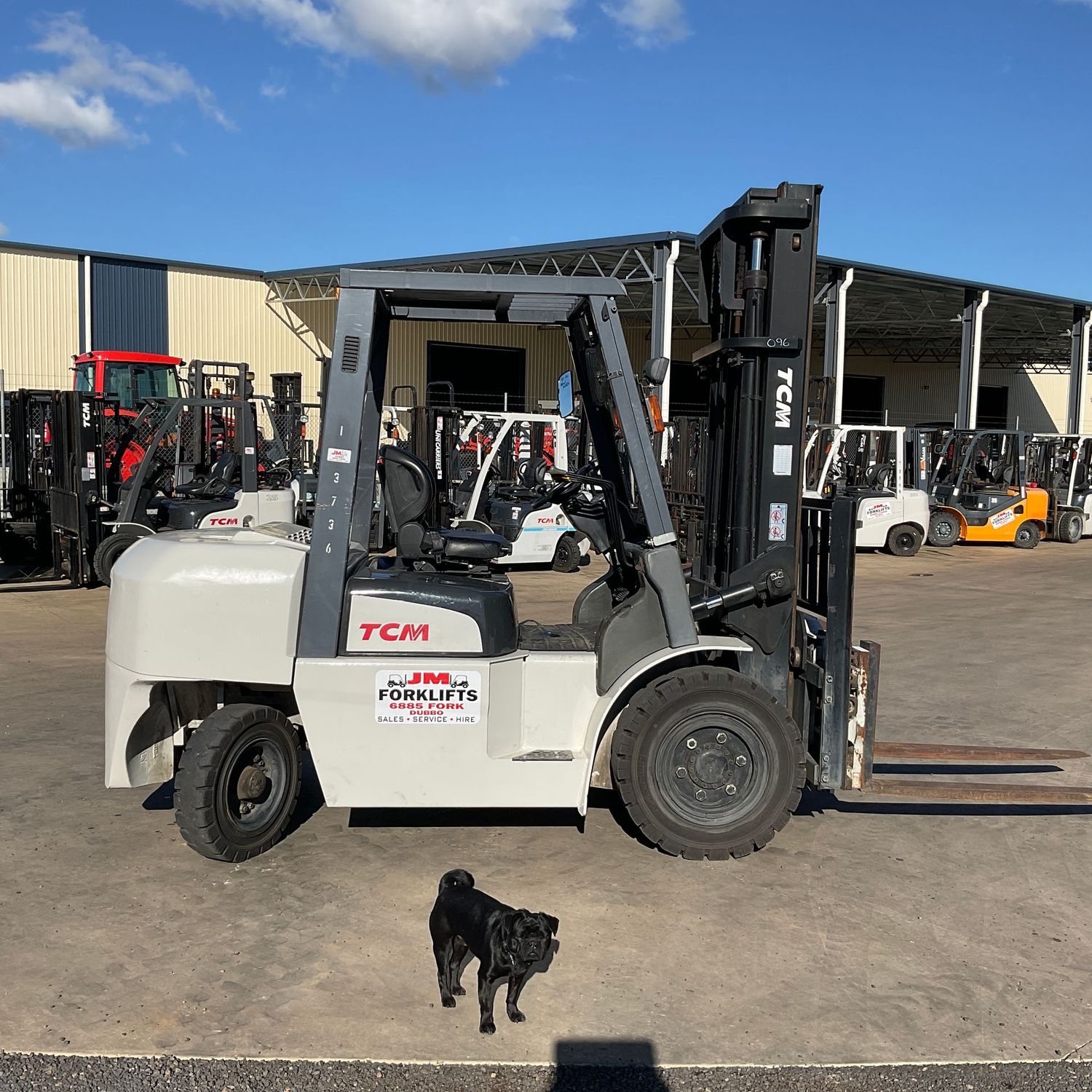 4t TCM T9 Forklift Petrol