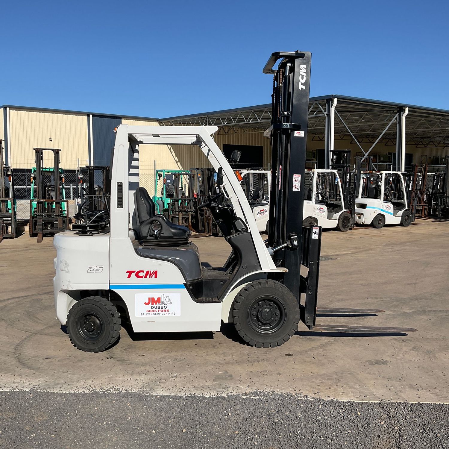 2.5t TCM Forklift Gas/Petrol #899