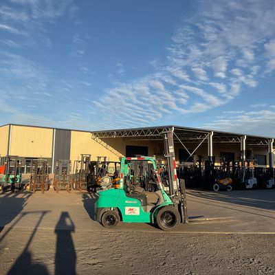 3.5T Mitsubishi forklift fuel injected #98